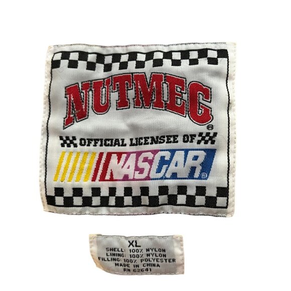 Vintage Nascar Jeff Gordon #24 Jacket Sz XL Mens by Nutmeg Blue & Yellow Racing - Picture 12 of 15